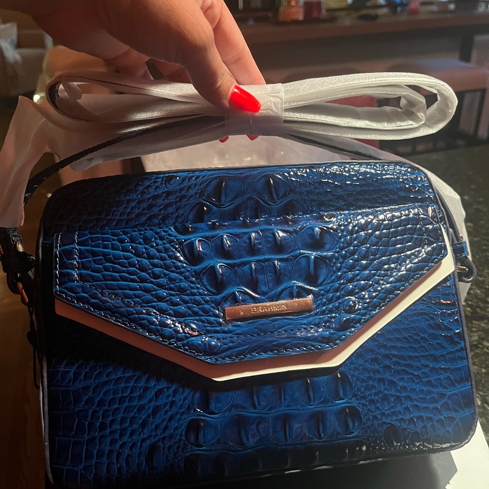 New Brahmin Shea Melbourne Sapphire